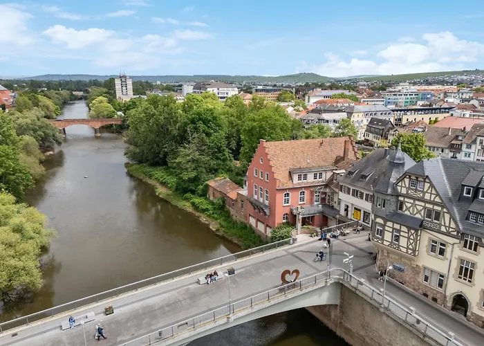 Altstadt Am Wasser Mit Grossem Garten Appartement Bad Kreuznach